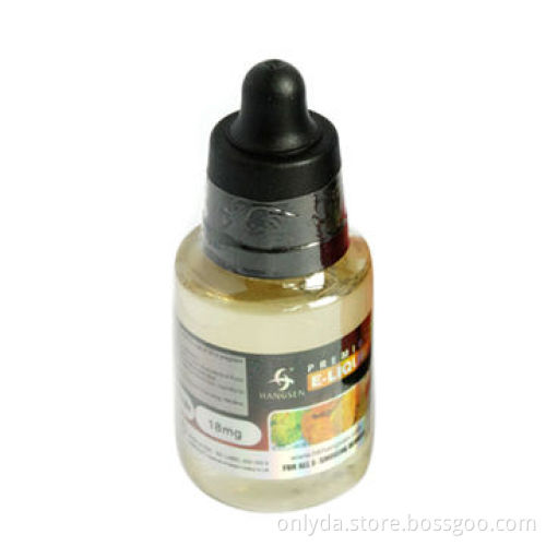 Electronic cigarette refill juice, apple flavor 10ml/6mg